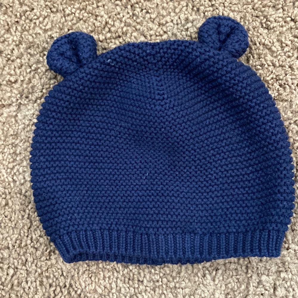 GAP Navy Blue Kids Hat with Ears